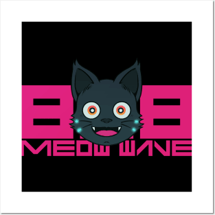 808 - Meow Wave Posters and Art